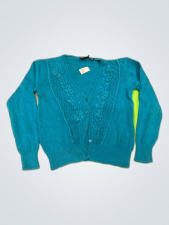 Patsy's Place Blue Knit Sweater