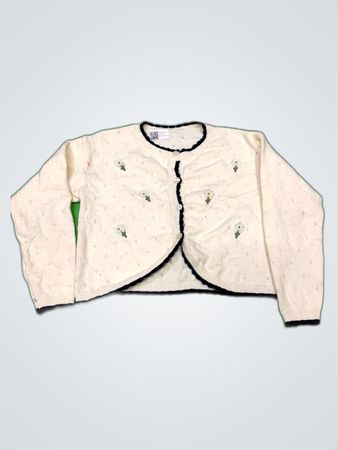 White Knit Cardigan