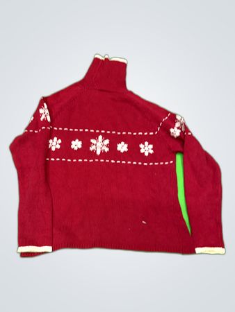 Sonoma Red Turtleneck Sweater