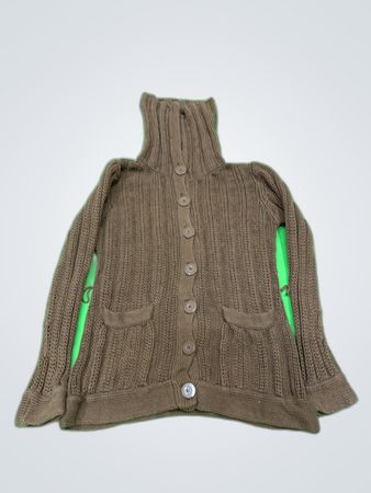 Unbranded Knitted Hooded Cardigan