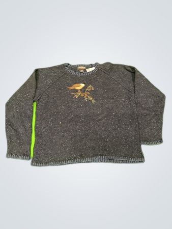Woolrich Embroidered Bird Sweater