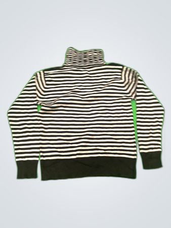 Unbranded Striped Turtleneck Sweater