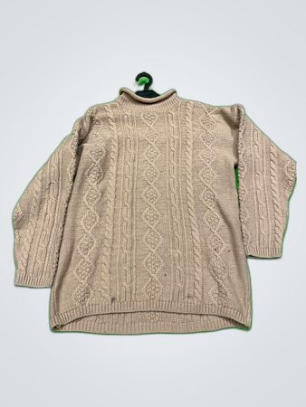Beige Knit Sweater