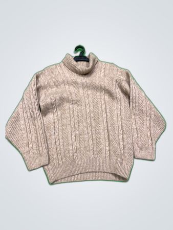 Beige Knit Sweater