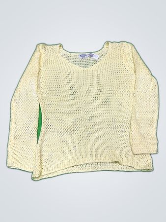 Cecilia Classes Open-Knit Sweater