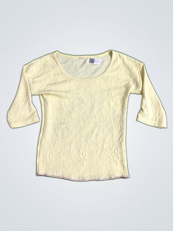Cream Lace Blouse