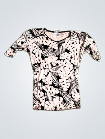 MHC Printed Batwing Blouse