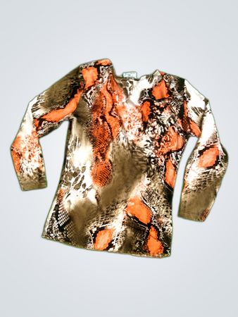 Rende Green Printed Blouse