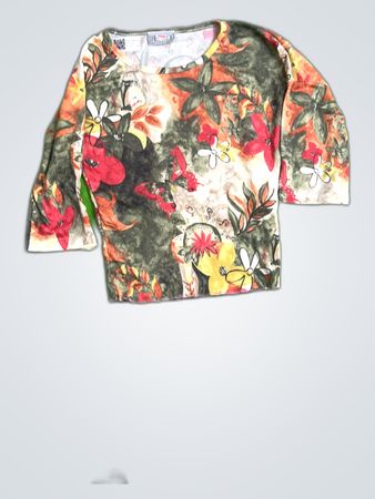 D&G Printed Floral Blouse