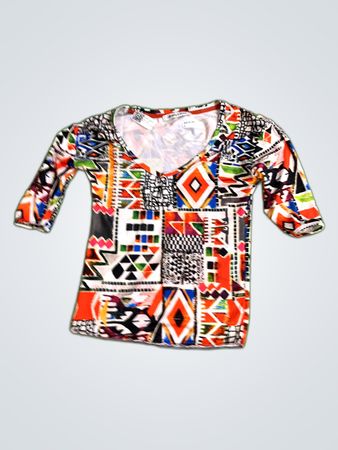 Christine Laure Printed Blouse