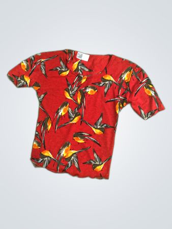 Unbranded Printed Bird T-Shirt