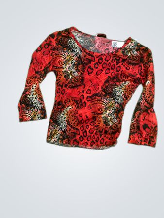 Maria Rossi Printed Blouse