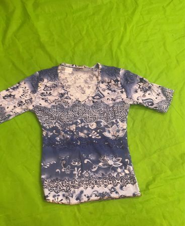 Infinity Woman Blue Floral Dress
