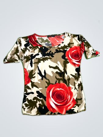 Camo Rose T-Shirt