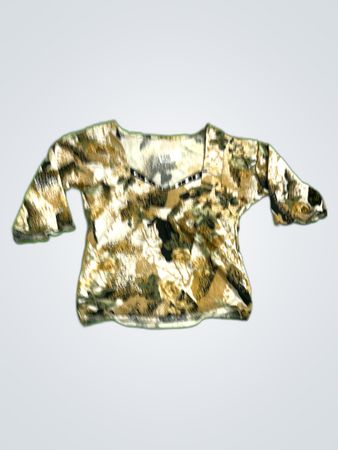Unbranded Printed Camo Blouse