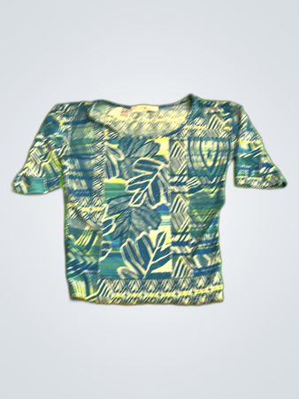 Couture Line Printed Blouse