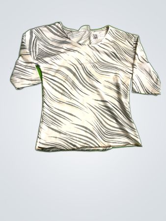Marc Printed Wavy Blouse