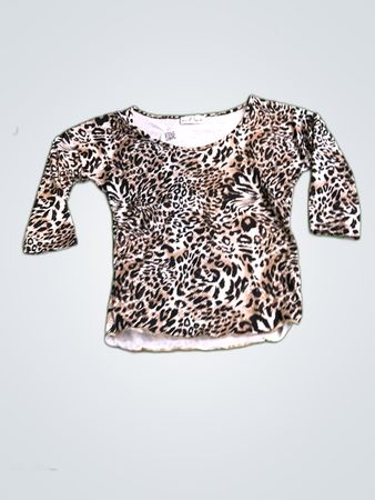inPrint Leopard Print Blouse
