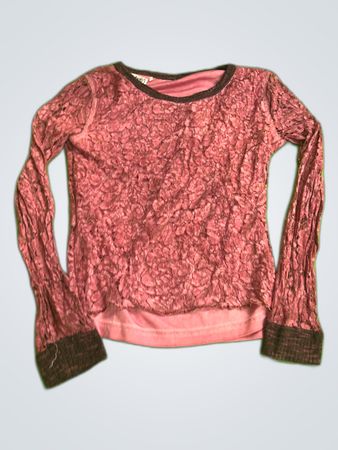 Pink Long-Sleeve Top