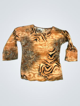 Wiesmann Printed Leopard Blouse