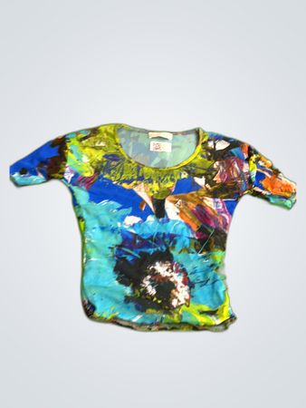 Saint Charles Printed Blouse