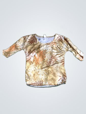T-Shirt with Floral Pattern