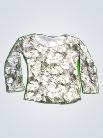 Canada² Long Sleeve Floral Print Top