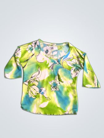 Unbranded Printed Floral V-Neck Blouse