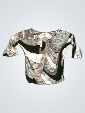 The North Face Gray Camo Shirt