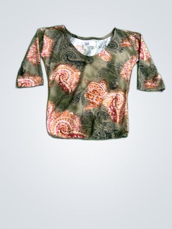 H&M Printed Paisley Blouse