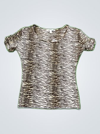H&M Zebra Print Blouse