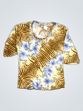 GUESS Printed Floral Blouse