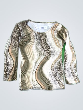 Blouse with Animal Print