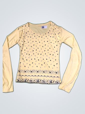 Long Sleeve Yellow Shirt