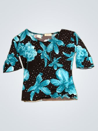 Agasy Printed Floral Blouse