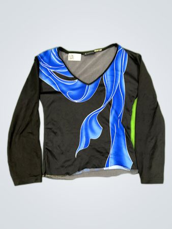 Long Sleeve Graphic Top