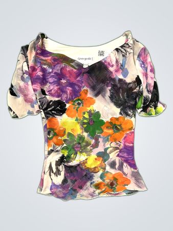 Georgedede Printed Blouse