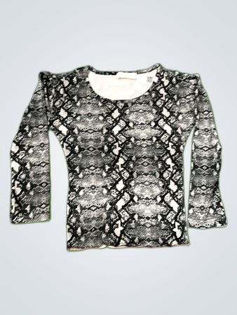 Pfeffinger Snakeskin Print Top
