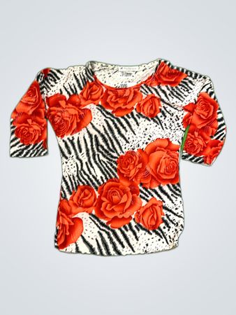 Bian Lian Jiang Printed Blouse