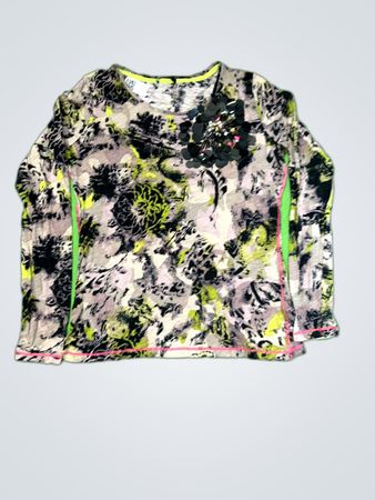 BIBA Printed Long-Sleeve Blouse