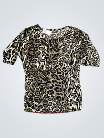 Unbranded Leopard Print Blouse