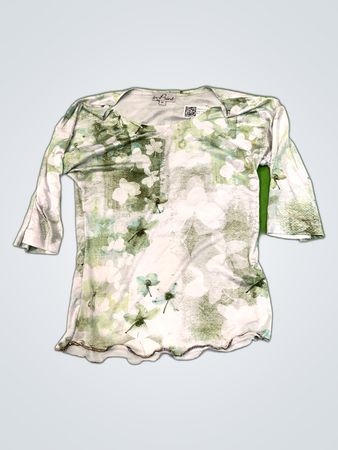 inVPrint Printed Blouse