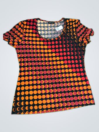 Taifun Printed Short Sleeve Top