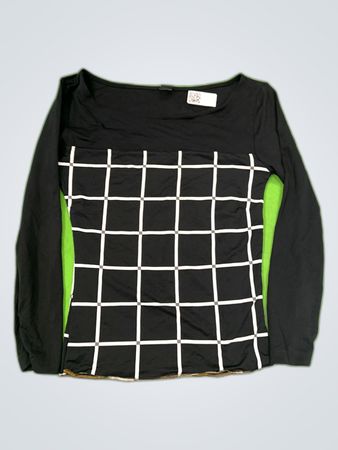 H&M Printed Long Sleeve Blouse