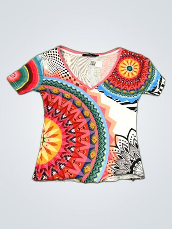 Paprika Printed Blouse