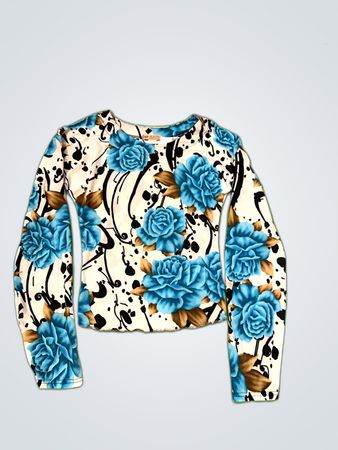 Long Sleeve Floral Top
