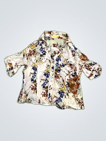 BIBA Printed Floral Blouse