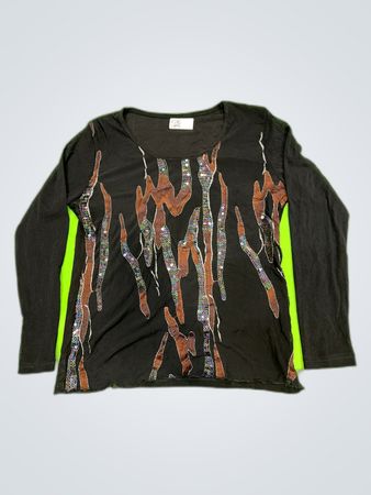 Long Sleeve Sequined Top