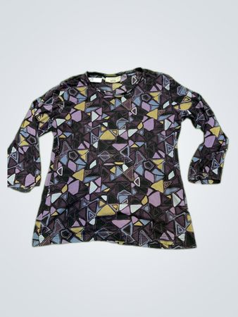 Kenny S Geometric Pattern T-Shirt