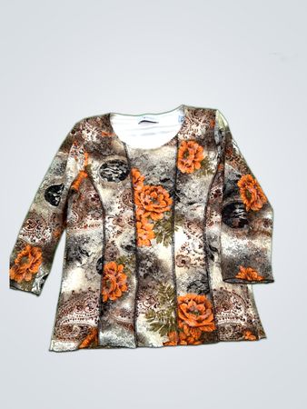 Affinités Printed Blouse